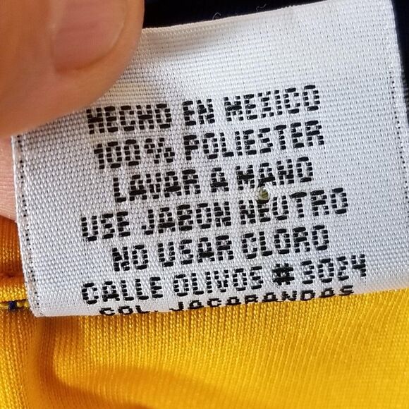 Gool Tigres UANL Mexico soccer jersey men's small yellow Dri-Fit flawed - Picture 13 of 13